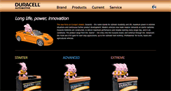 Desktop Screenshot of duracell-automotive.com